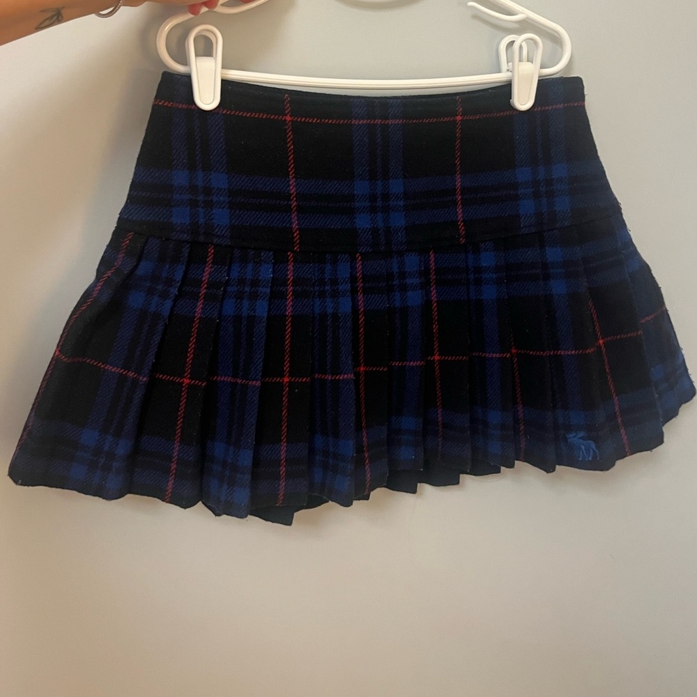 Abercrombie Kids, Dark Plaid Skirt, Size Kids 12
